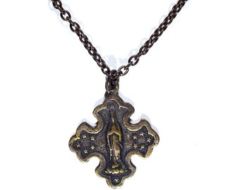 Our Lady of Grace Queen of Heaven Necklace