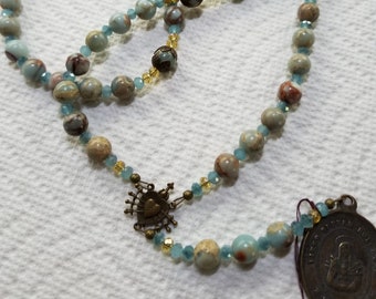 Infilate la nostra signora dei dolori Rosario Coroncina sette 7 Dolori Mater Dolorosa