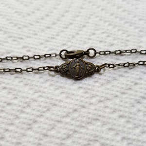Blessed Virgin Mary Rosary Bracelet Bronze
