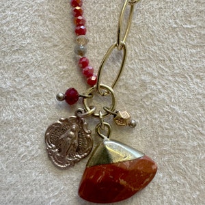 Our Lady Miraculous Medal Catholic Necklace Gift Blessed Virgin Mary