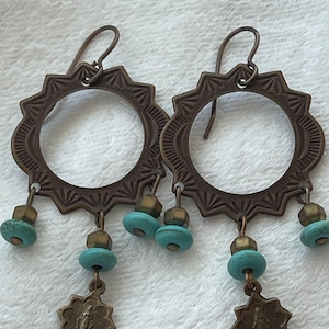 Tiny Miraculous Medal Earrings