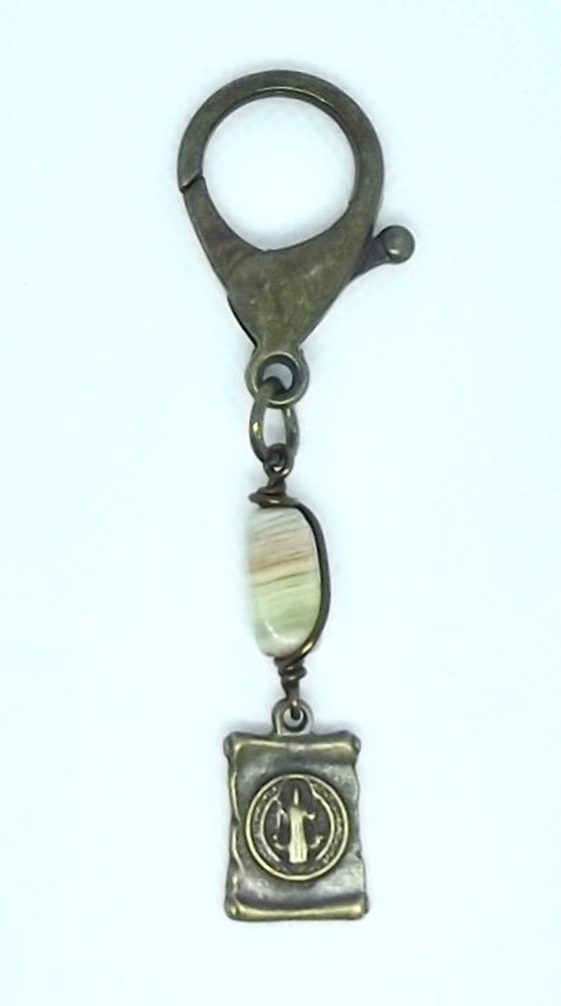 St Benedict Catholic Keychain