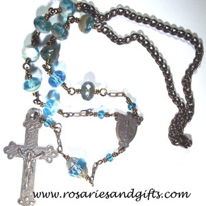 Star Crucifix Car Rosary