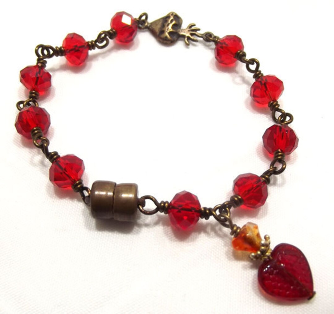 Sacred Heart Rosary Bracelet Catholic Jewelry Gift - Etsy