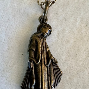 Miraculous Medal Our Lady of Grace Catholic Necklace Gift