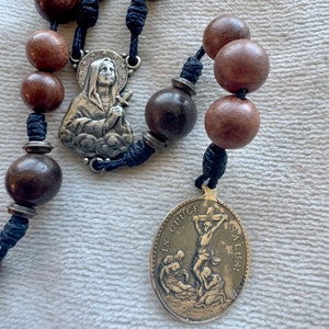 Our Lady of Sorrows Chaplet Rosary Confirmation Gift