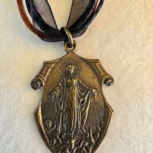 Our Lady of the Assumption Catholic Necklace Gift