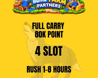 4 Slot - ACME FARM Partners Monopoly GO Full Carry - Risposta rapida