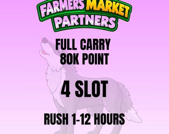 FARMERS MARKET Partners - Monopoly Go Partners Evenementen (Volledige service 80.000 punten)