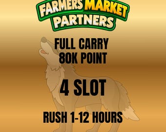 4 Slots - FARMERS MARKET Partners Monopoly GO Full Carry - Quick Respons