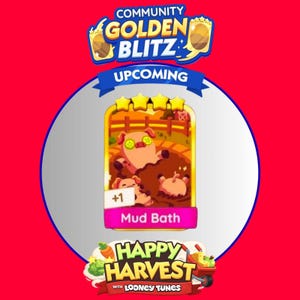 Golden Blitz Event - Monopoly_GO 4 Star Stickers - Fast Delivery ( Mud Bath )