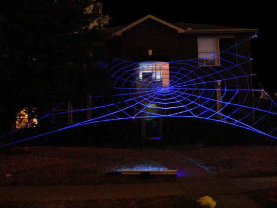 giant spider web prop