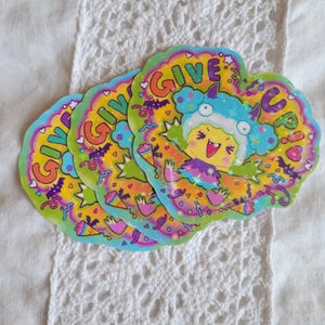 Pegatinas de fanart - Carnaval de monstruos de Tama - Giveuptchi