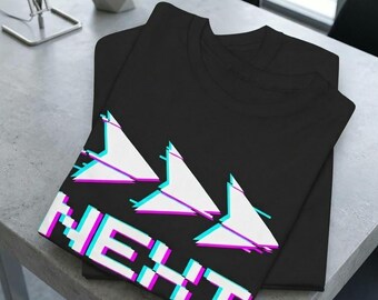 Glitch Design, Retro-Futurism , streetwear Unisex style T-shirt