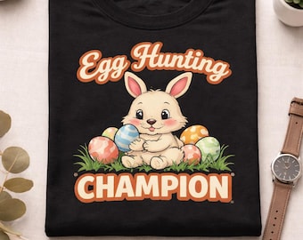 Easter Bunny Shirt 2026, Family Matching Tee, Black&White Colors