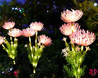 Zonnebloementuinverlichting Outdoor Waterdichte LED-bloemverlichting Decoratief tuingazon Padverlichting Nachttuin Decor Cadeau