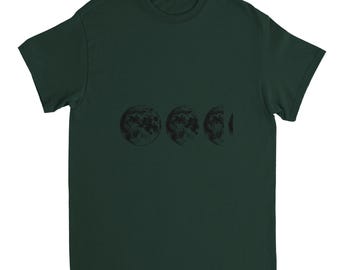 Cosmic Skeleton T-Shirt | Unique Space Circles Tee | Unisex Graphic Tee | Gift for Him Her