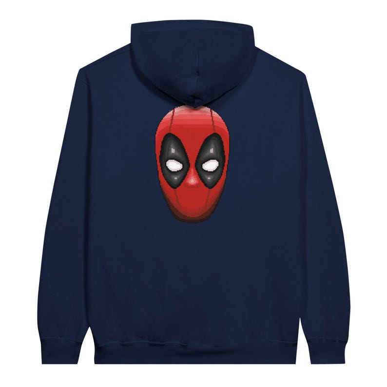 Sudadera con capucha de Deadpool - Sudadera con estampado de cómic "Mercenario Bocazas" - Regalo para él/ella imagen 8
