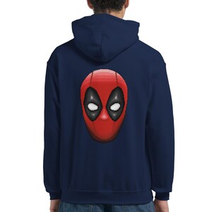 Sudadera con capucha de Deadpool - Sudadera con estampado de cómic "Mercenario Bocazas" - Regalo para él/ella imagen 12