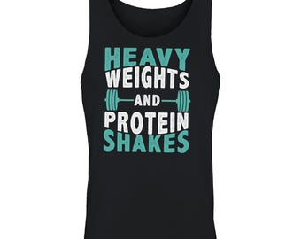 Llámame un fanático del gimnasio Camiseta sin mangas Heavy Cotton™ para hombre / Gildan 5200