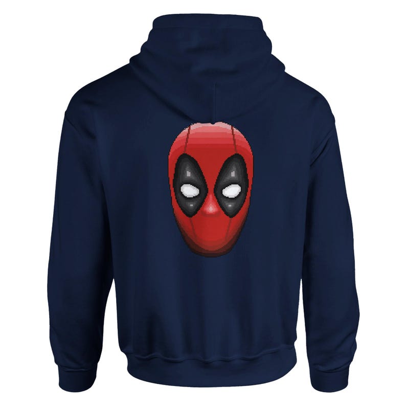 Sudadera con capucha de Deadpool - Sudadera con estampado de cómic "Mercenario Bocazas" - Regalo para él/ella imagen 15