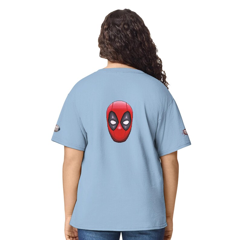 Iron Man and Deadpool Kids T-Shirt | Iron Man and Deadpool Fan Shirt | Boys and Girls Casual Tee | Birthday Gift for Superhero Lovers image 5