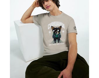 Chihuahua Pug T-Shirt | Unisex Cotton Dog Lover Tee