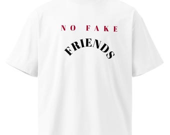 Camiseta unisex orgánica de cuello alto de gran tamaño