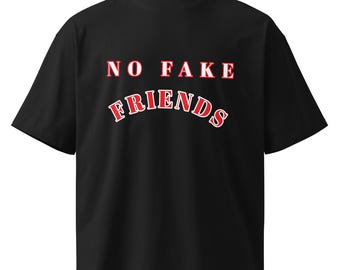 Camiseta unisex orgánica de cuello alto de gran tamaño