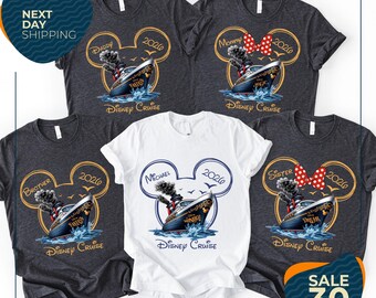 Custom 2026 Disney Cruise Family Matching Shirt | Disney Pirates Shirt | Disney Cruise Trip Shirt | 2026 Disney World Cruise Family Shirts