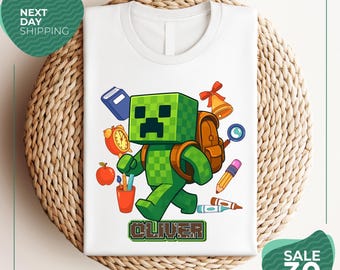 Custom Gamer Back To School Shirt | Gamer Boys Shirt | Preppy Back To School Shirt | First Day Of School Shirt | Kids Back School Shirt