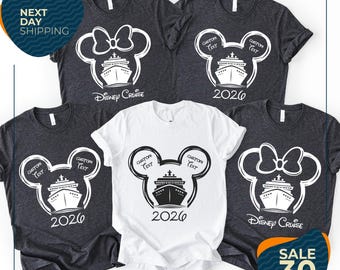 Personalized Disney Cruise 2026 Family Matching Shirt | Cruise Family Shirts | Disney Family Cruise Shirt