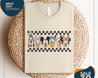 Boxy cropped mouse friends shirt | mouse and friends | family trip | summer shirts | girls best day ever shirt | happiest place