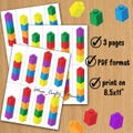 Blocks Pattern Matching Activity, Educational Game, Homeschool Activity, PDF product logo