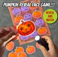 Pumpkin Reveal Face Activity | Feeling and Emotions for Children | PDF download A4 product logo
