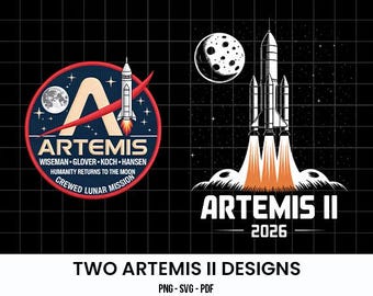 Artemis 2 PNG SVG, NASA Artemis 2 Design, Space Exploration Graphic, Moon Mission Tee, Rocket Launch Design, Astronomy Gift, Nasa Fan Shirt