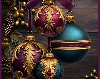 Royal Baubles1 Max Color PDF Crosstitch pattern