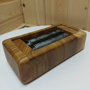 Sacapuntas de tiza de sastre – Sacapuntas de tiza de madera – Herramienta de costura – Herramienta de acolchado – Herramienta de sastre de primera calidad – Herramienta de nogal hecha a mano