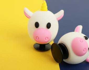 3D Unicorn Shoe Charm, Magical Clog Accessory, Fantasy Gift for Girls, Cute Shoe Clip