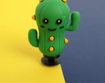 Kawaii Cactus Shoe Charm, Cute Succulent Clog Pins, Plant Lover Gift