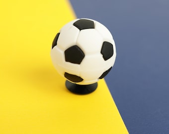 3D Soccer Ball Shoe Charm, Sports Fan Clog Accessories, Soccer Team Tournament Gift