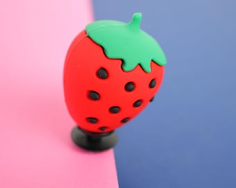 Strawberry Shoe Charm, Fruit and Vegetable Shoe Accessories