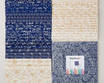 Elegant Keepsakes Metallic 10" Squares by Kanvas Studio for Benartex