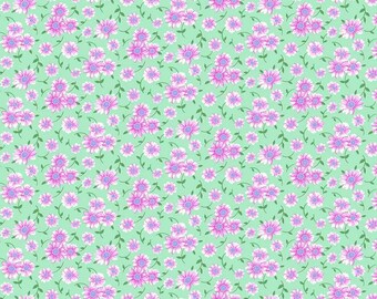 Full Bloom Sky Daisy by Heather Bailey for FIGO- 1/2 YARD