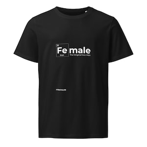 Ironwoman Female Ironman Triathlon T-Shirt, Ausdauersport, Schwimmen, Radfahren, Laufen, swim, bike, run, Mittelschweres Unisex Bio-T-Shirt