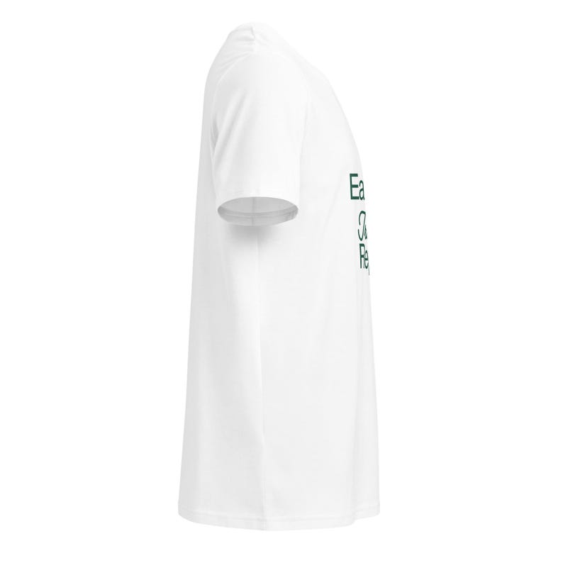 Eat sleep triathlon repeat, Ironman, Ausdauersport, Schwimmen, Radfahren, Laufen, swim, bike, run, Mittelschweres Unisex Bio-T-Shirt