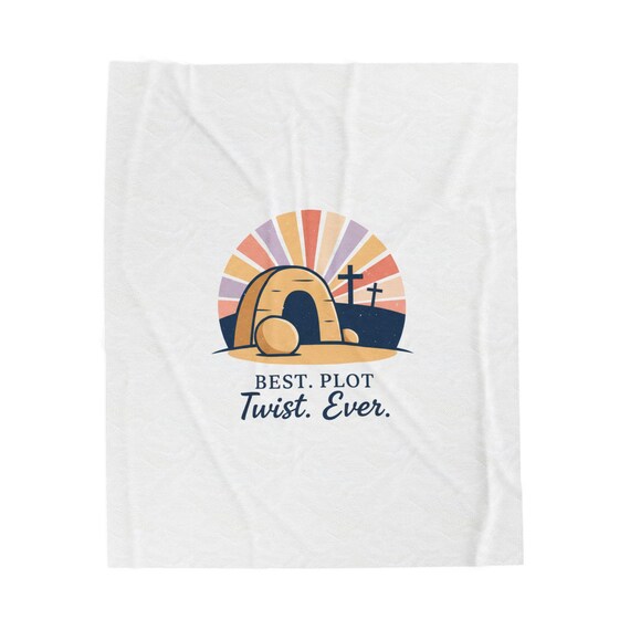 Christian Easter Blanket | Empty Tomb, Sunrise, Resurrection Joy