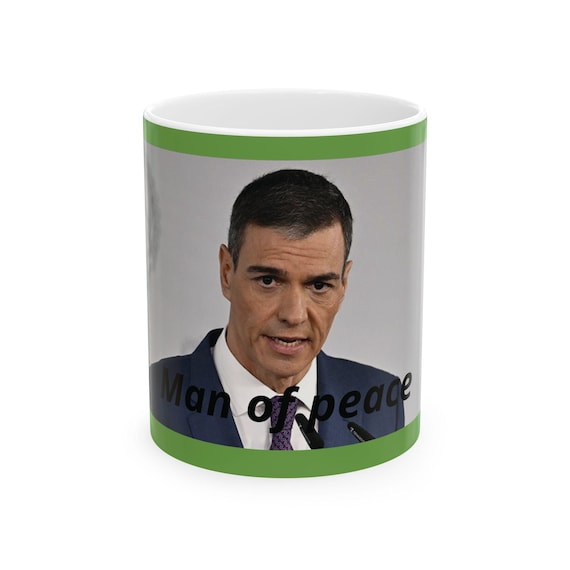 Man of Peace portrait mug | Ceramic Mug