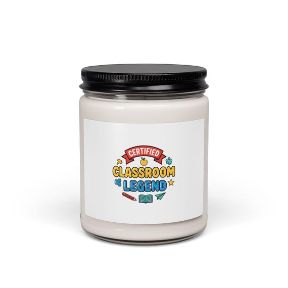 Classroom Legend Soy Candle, Teacher Appreciation Gifts | Teacher Life