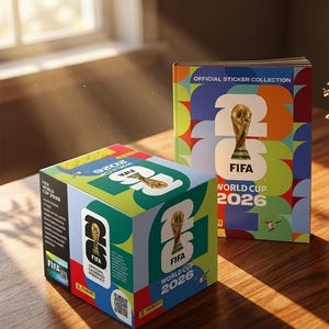 The Panini FIFA World Cup 2026™ official sticker collection - 1 Box of 100 Packets and a soft cover album